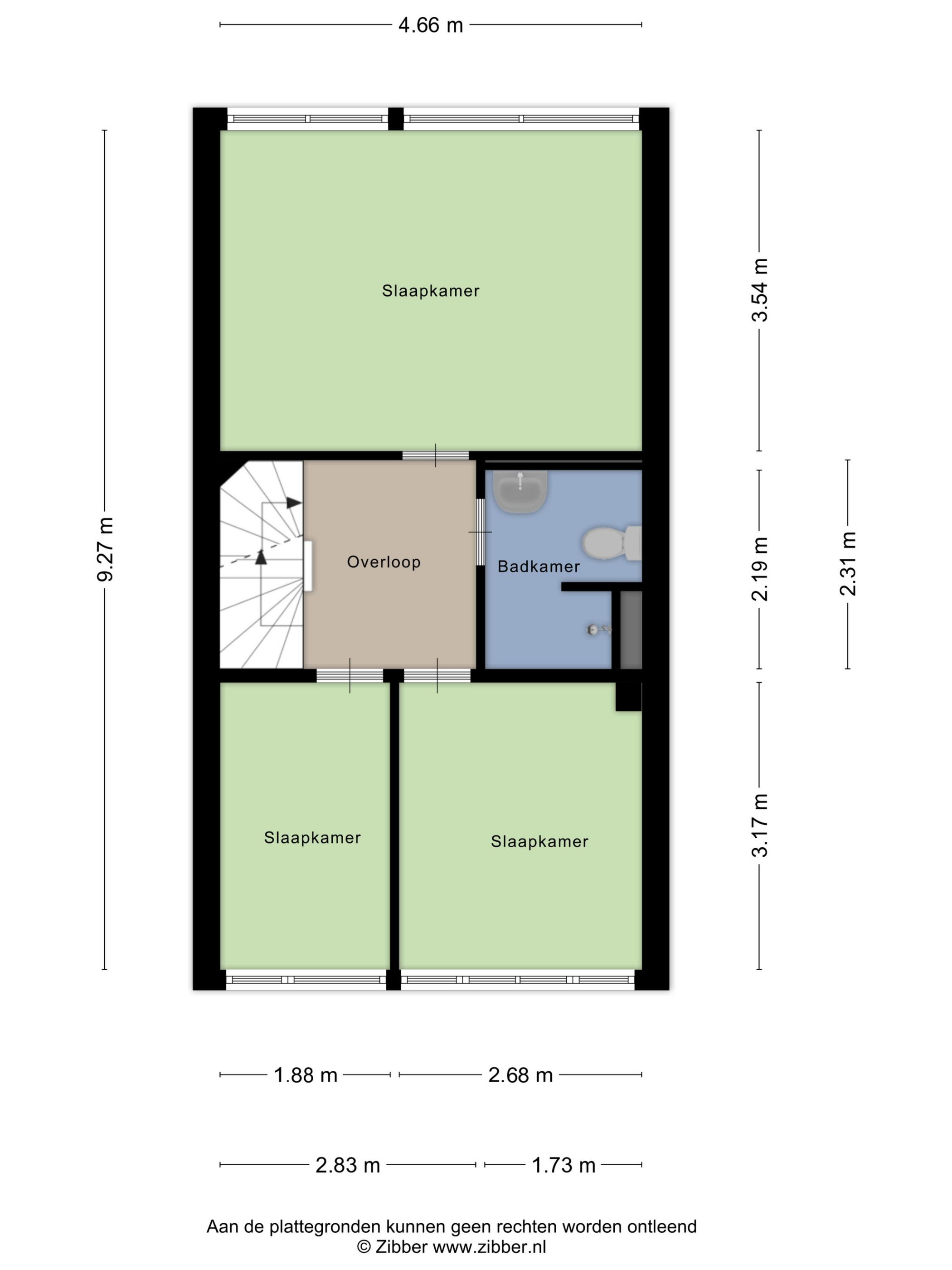 Malzwin 36 - 8223 XG - lelystad-plattegrond-2